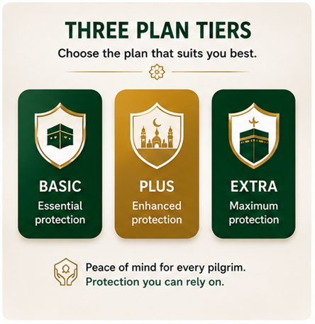 Three plan tiers
